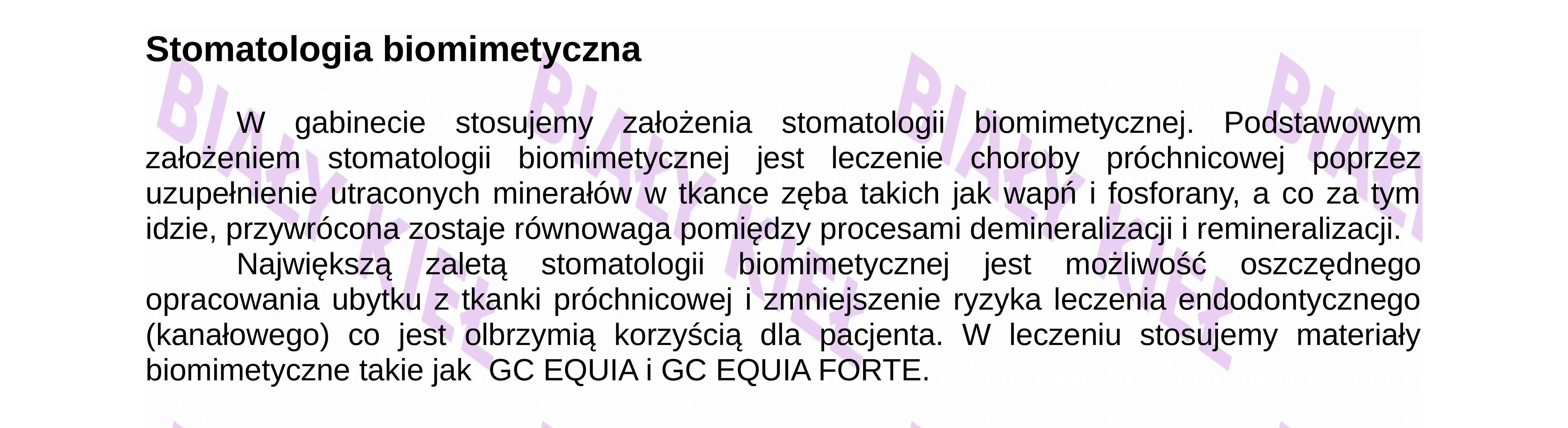 stomatologia biomimetyczna article did not pop up
